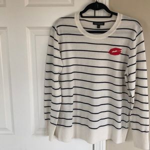Banana Republic Striped Merino Sweater